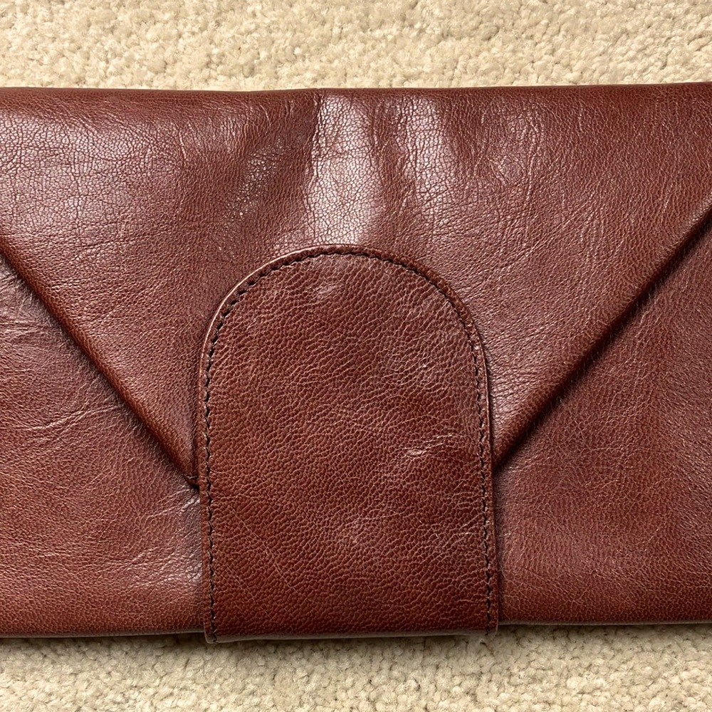 *New* TANO Leather Clutch Purse